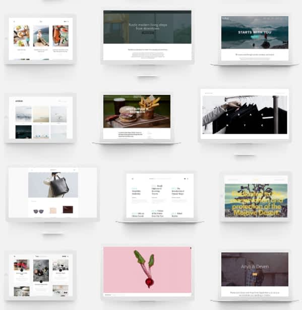 Squarespace templates look is stunning with retina ready