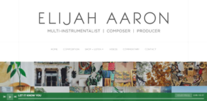 Musician Elijah Aaron Website is one of the best site