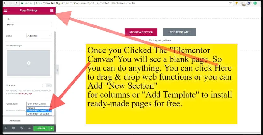 start building your website using site builder wordpress plugin
