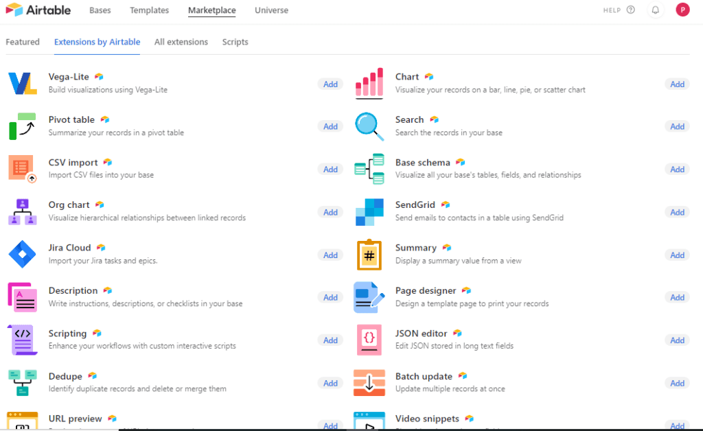 Airtable Integrations