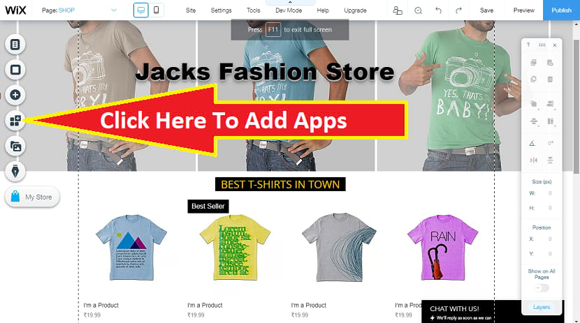 Click add apps to integrate drop shipping for your online store ecommerce website