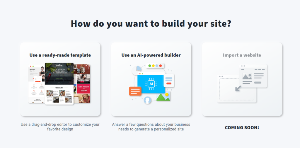 GetResponse Website Builders