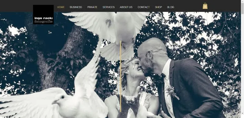 Photographer Ingo Rack website best page