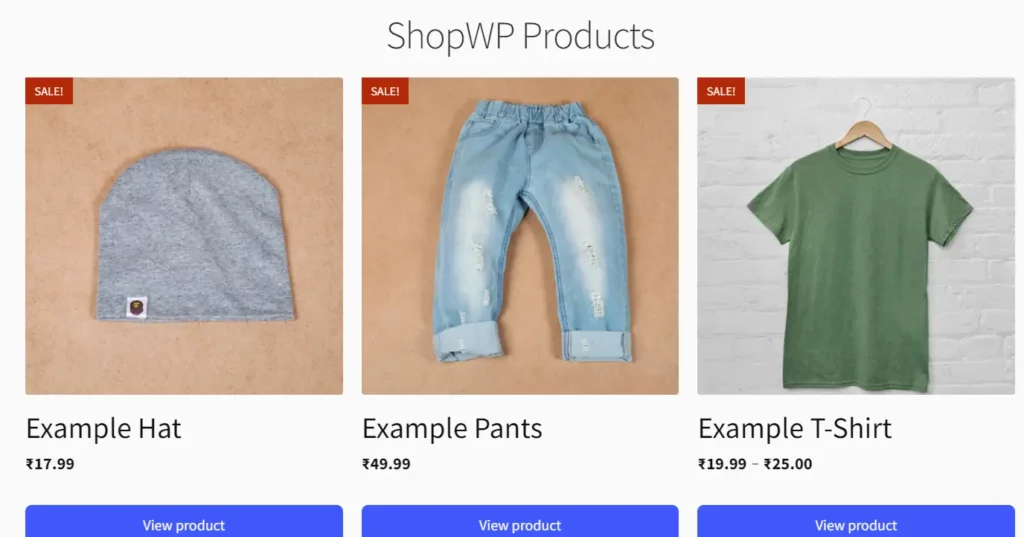 Shopify products on WooCommerce