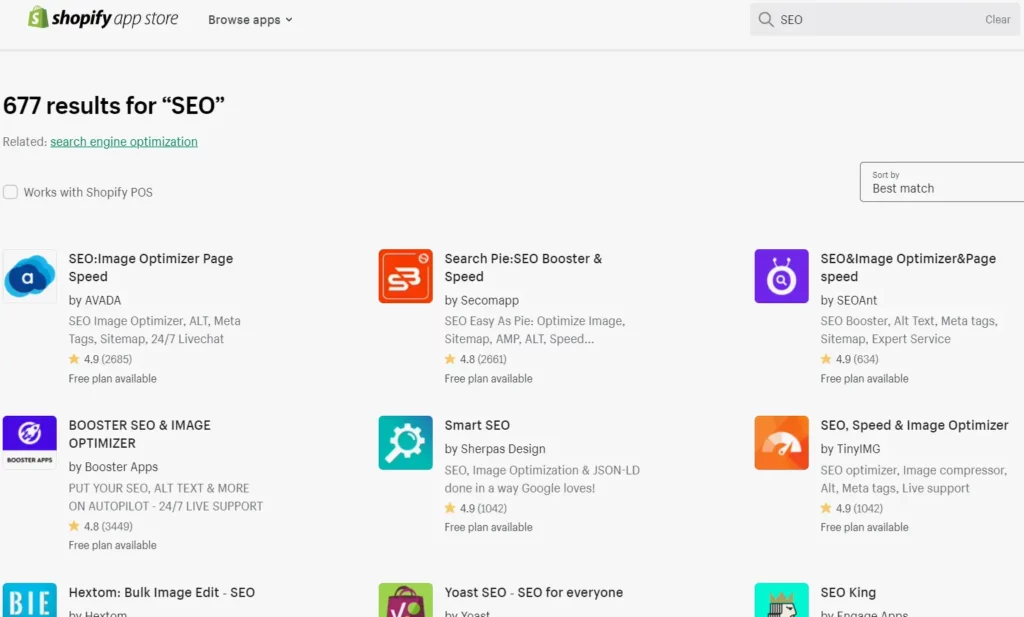Shopify apps