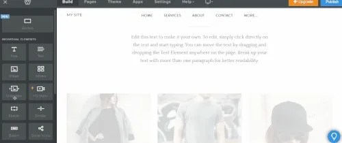 Wix vs weebly Weebly Slide show