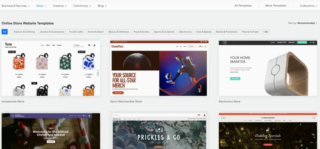 Wix Themes