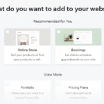 Get started to build your own website on Wix