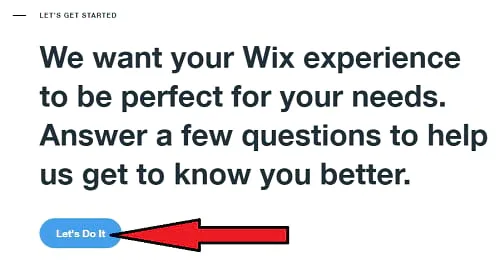 Wix stores beginning