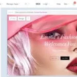 Wix website builder editor block based