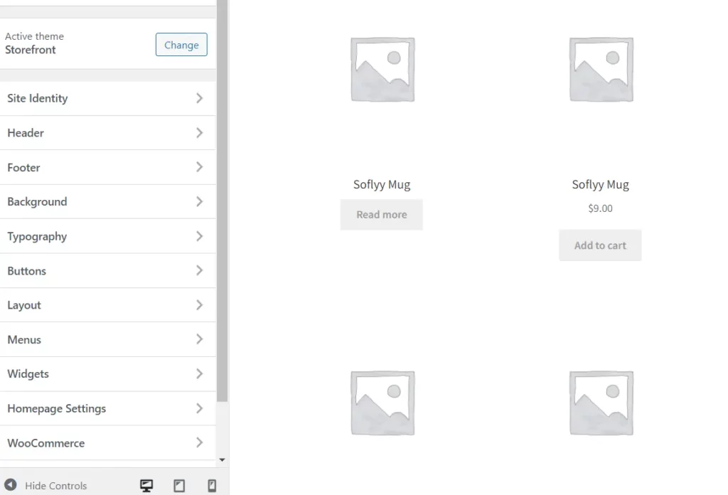 WooCommerce editor
