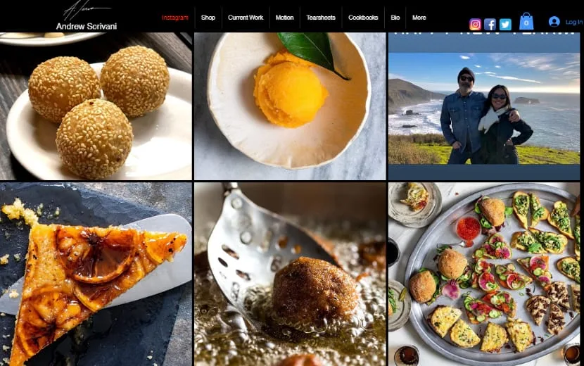 best Photography website Andrew Scrivani