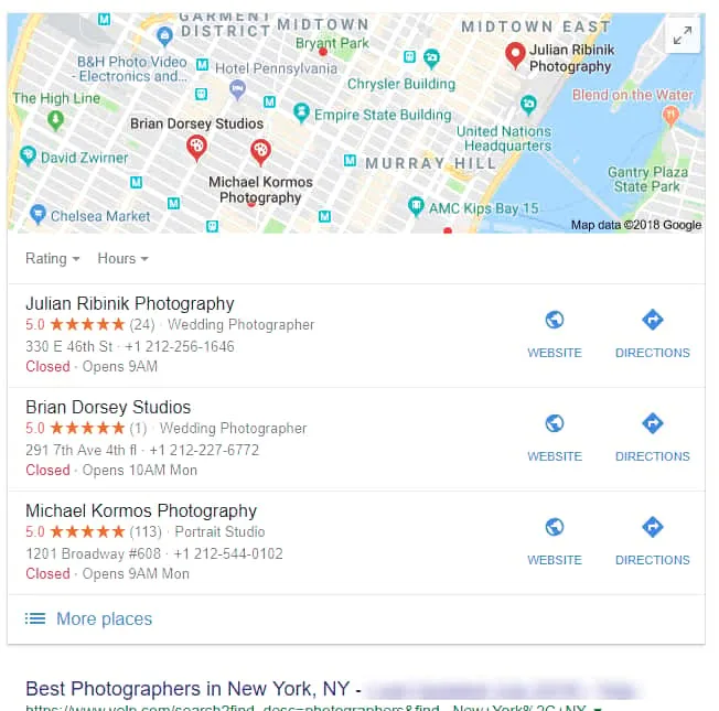 best photographers website