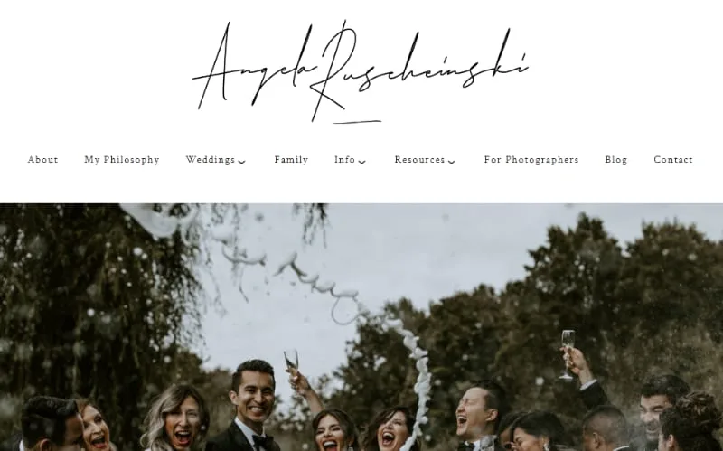 best photography website used squarespace