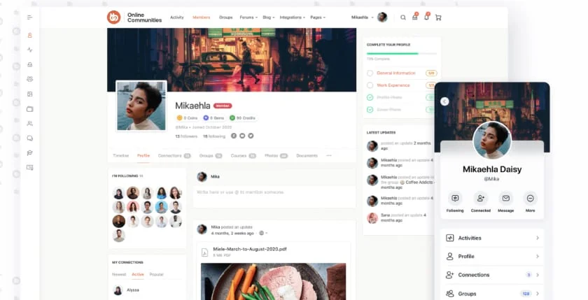 Buddyboss Screenshot