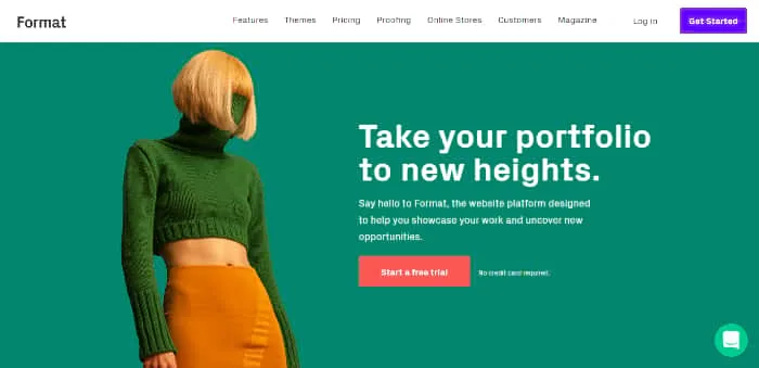 format homepage