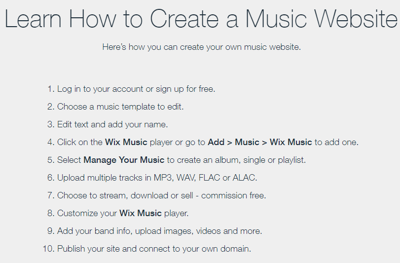 Wix Music Review 2022 - 10 Pros & 3 Cons For Musicians & Bands