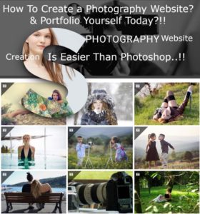 how to create a photography website free