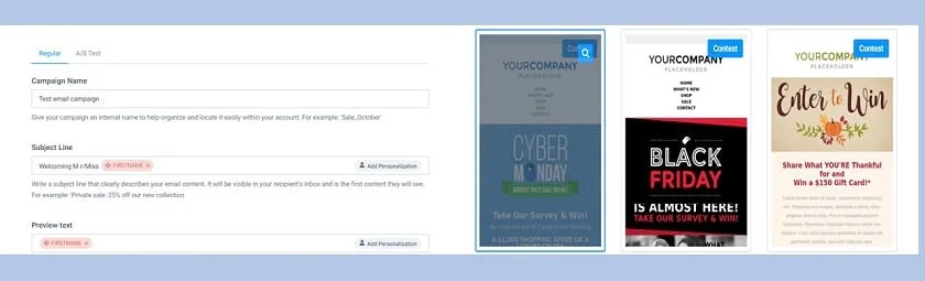 Sendinblue email template