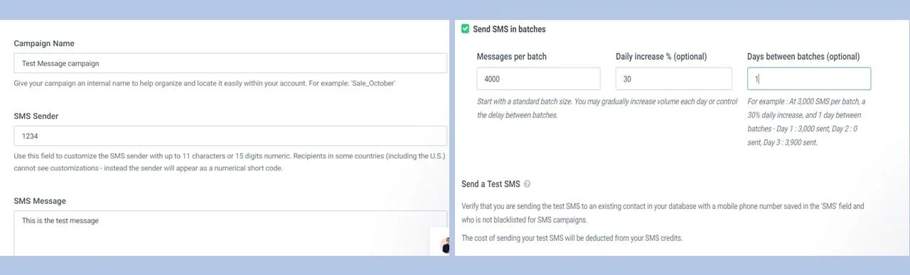 Sendinblue Messages