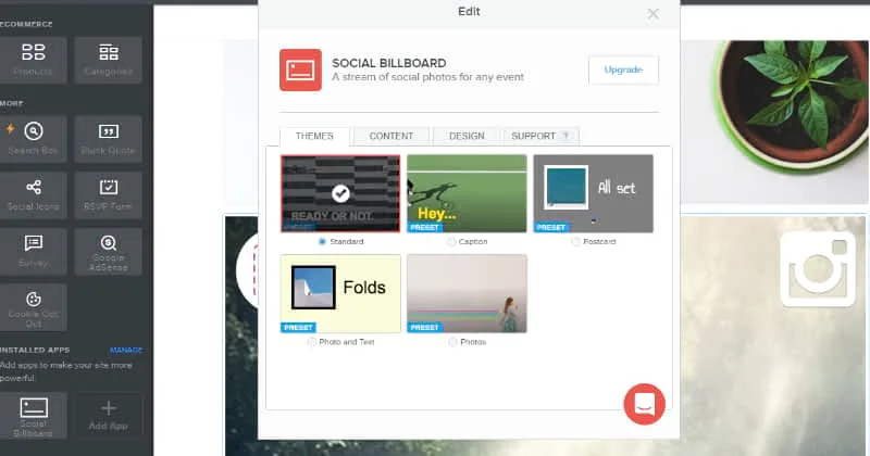 Showcase your photography using social billboard streamline photos