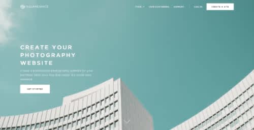 Squarespace photography