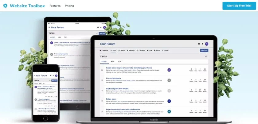 Website Toolbox screenshot